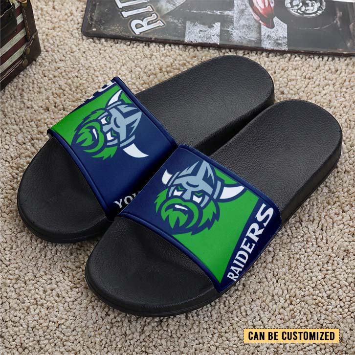 Auspiritmerch Canberra Raiders Personalized Sports Slippers Gift For Fans