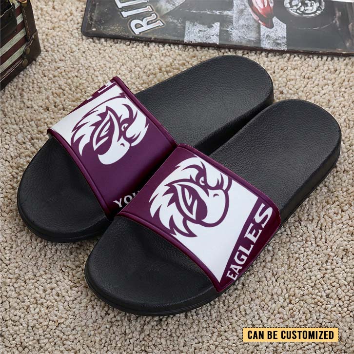 Auspiritmerch Manly Warringah Sea Eagles Personalized Sports Slippers Gift For Fans