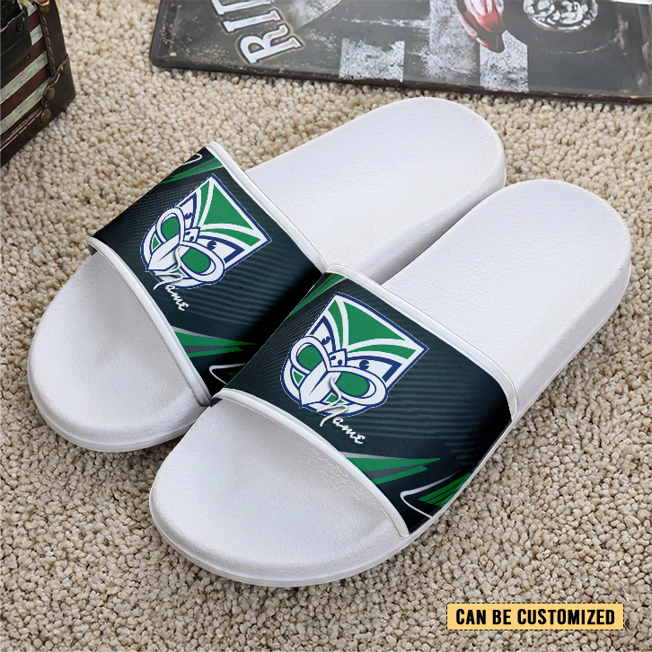 Auspiritmerch New Zealand Warriors Personalized Sports Slippers Gift For Fans