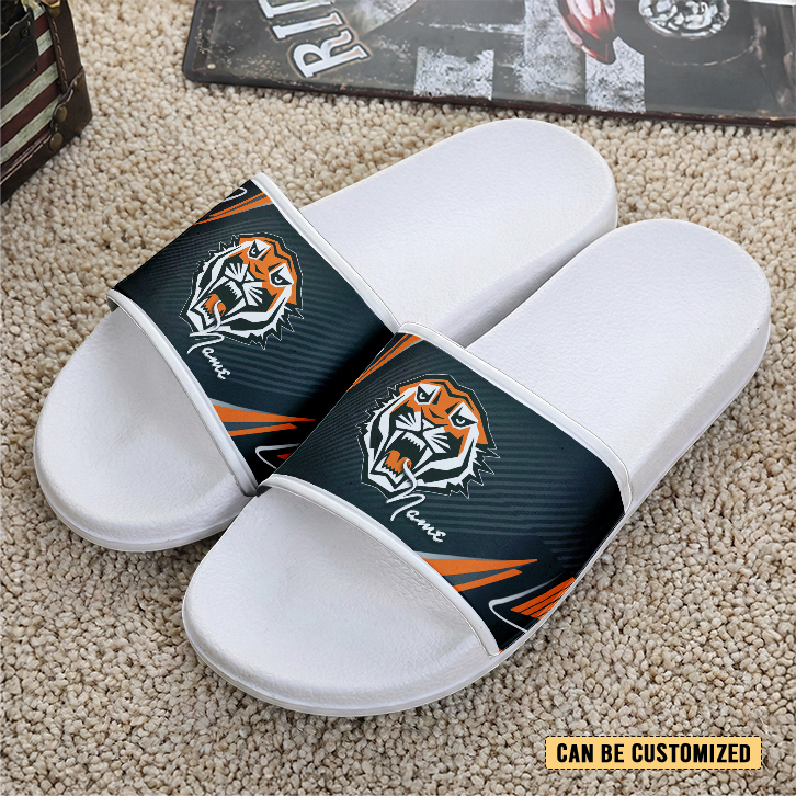 Auspiritmerch Wests Tigers Personalized Sports Slippers Gift For Fans
