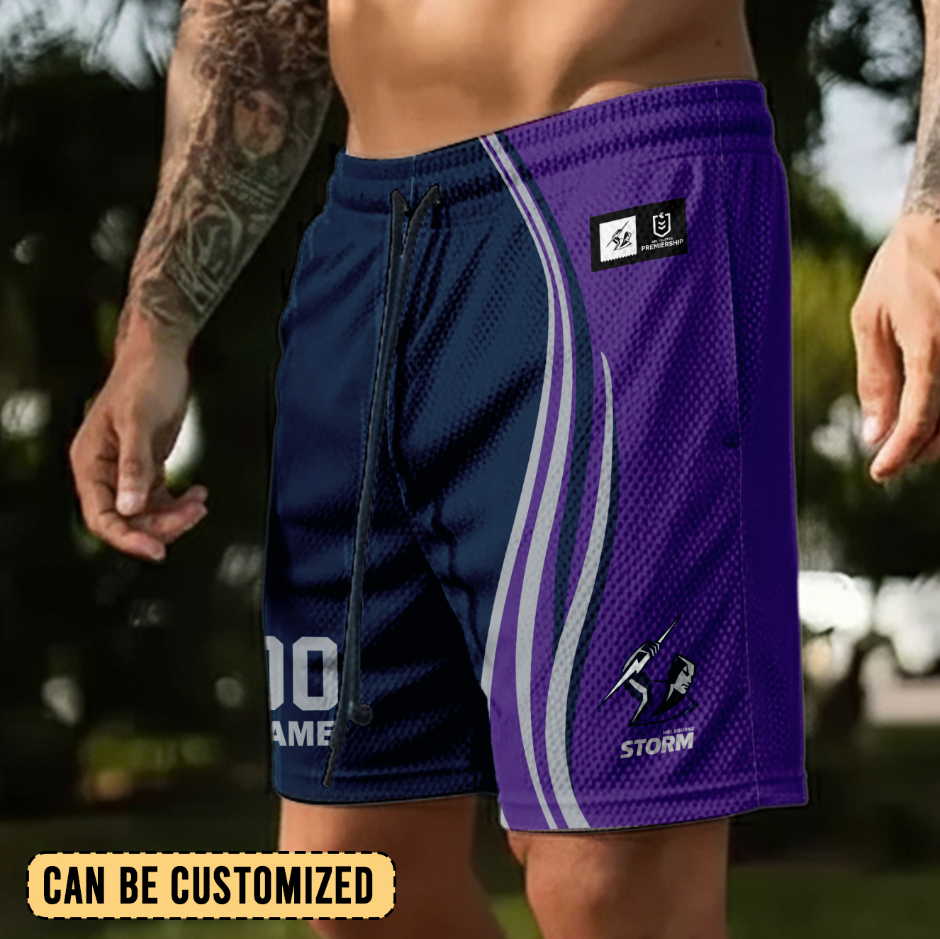 Auspiritmerch Melbourne Storm Personalized Short Pants Gift For Fans