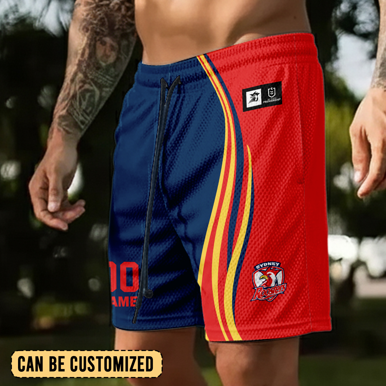 Auspiritmerch Sydney Roosters Personalized Short Pants Gift For Fans