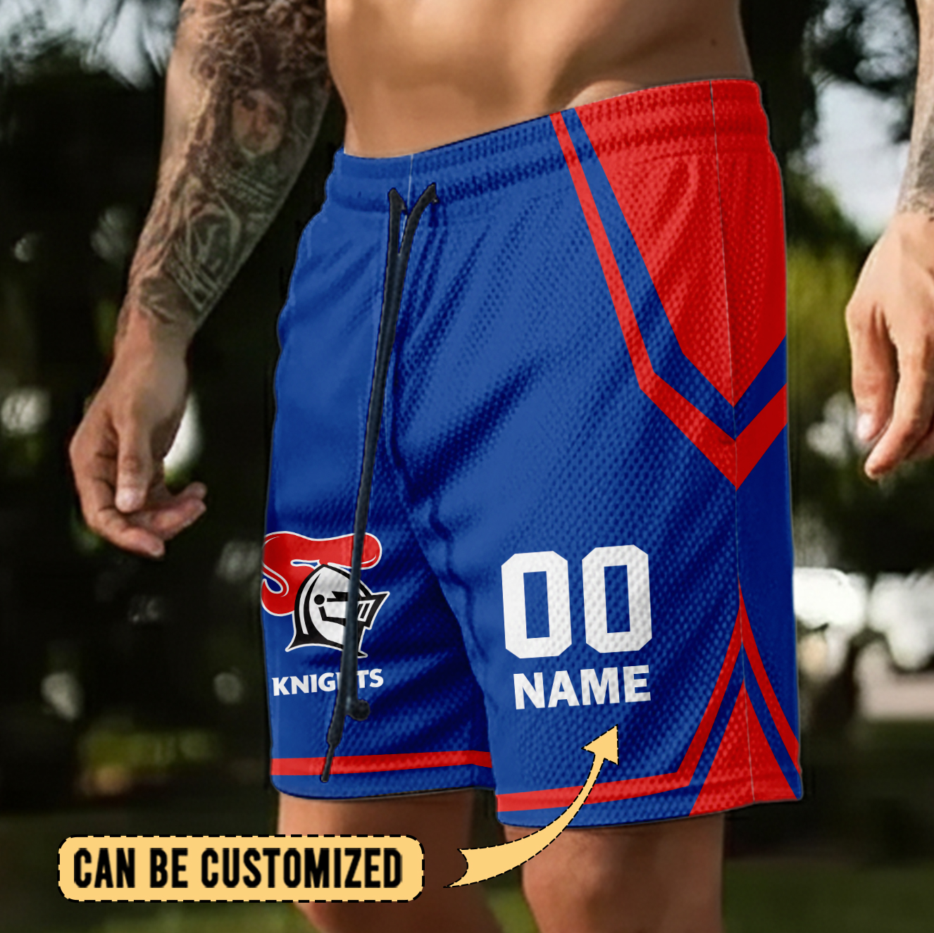 Auspiritmerch Newcastle Knights Personalized Short Pants Gift For Fans