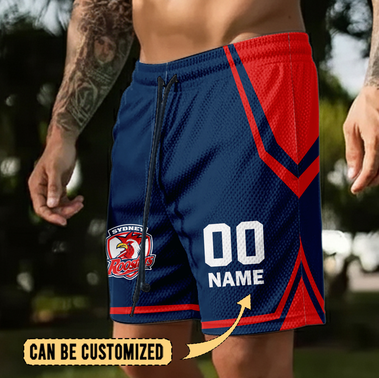 Auspiritmerch Sydney Roosters Personalized Short Pants Gift For Fans