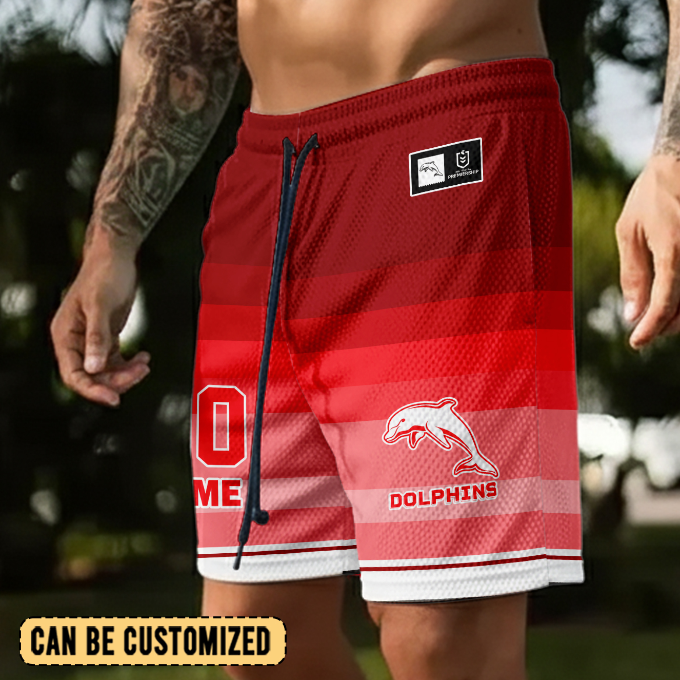 Auspiritmerch Dolphins Personalized Short Pants Gift For Fans