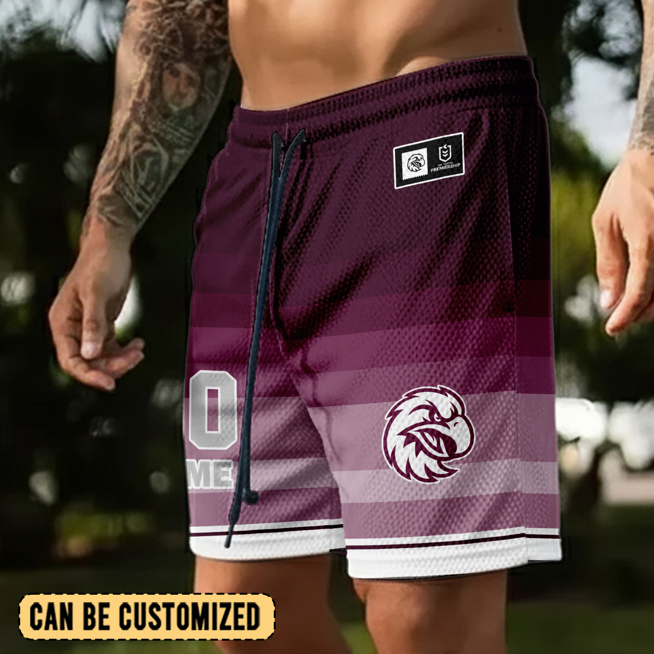 Auspiritmerch Manly Warringah Sea Eagles Personalized Short Pants Gift For Fans