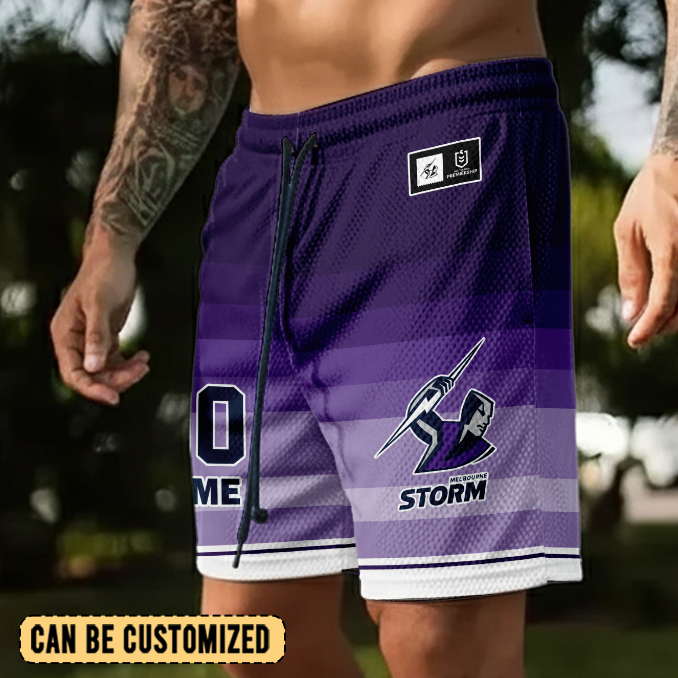 Auspiritmerch Melbourne Storm Personalized Short Pants Gift For Fans