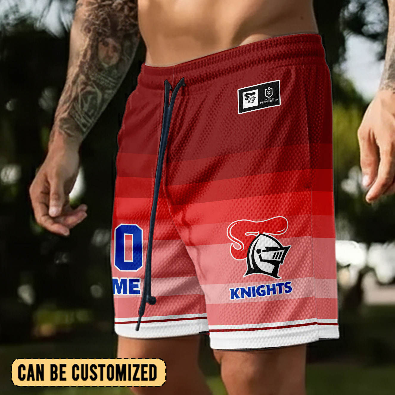 Auspiritmerch Newcastle Knights Personalized Short Pants Gift For Fans