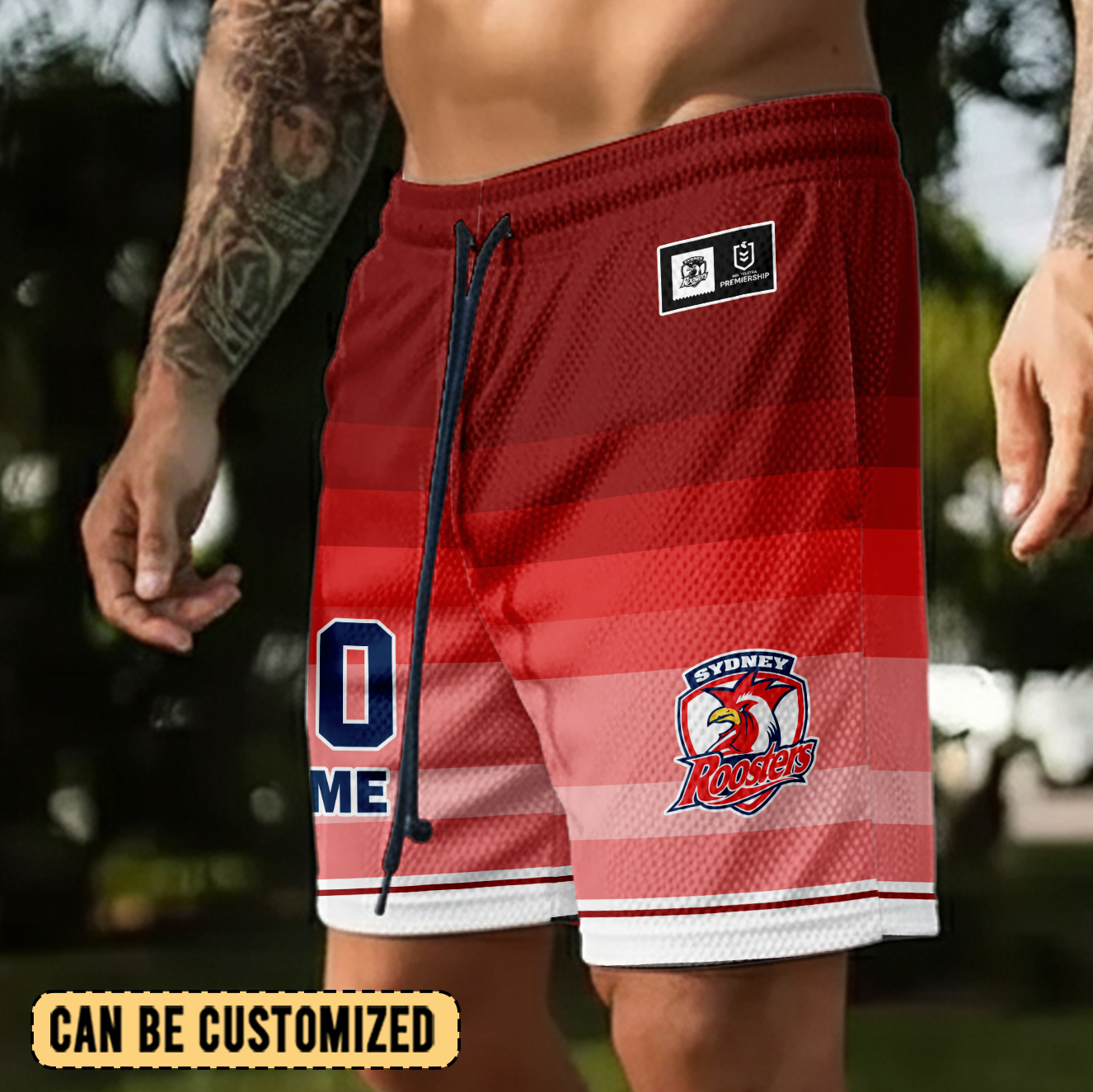 Auspiritmerch Sydney Roosters Personalized Short Pants Gift For Fans