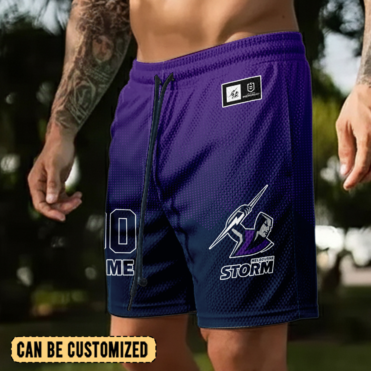 Auspiritmerch Melbourne Storm Personalized Short Pants Gift For Fans