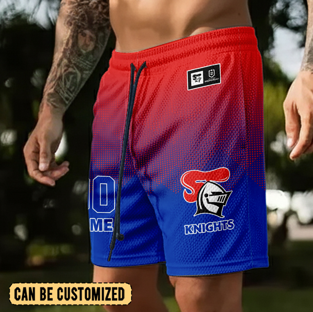 Auspiritmerch Newcastle Knights Personalized Short Pants Gift For Fans