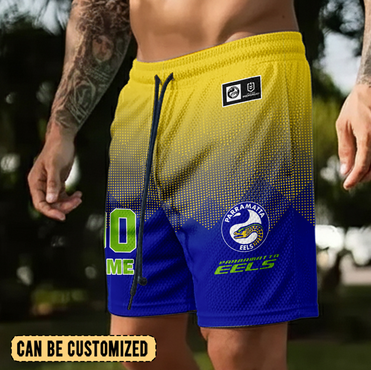 Auspiritmerch Parramatta Eels Personalized Short Pants Gift For Fans