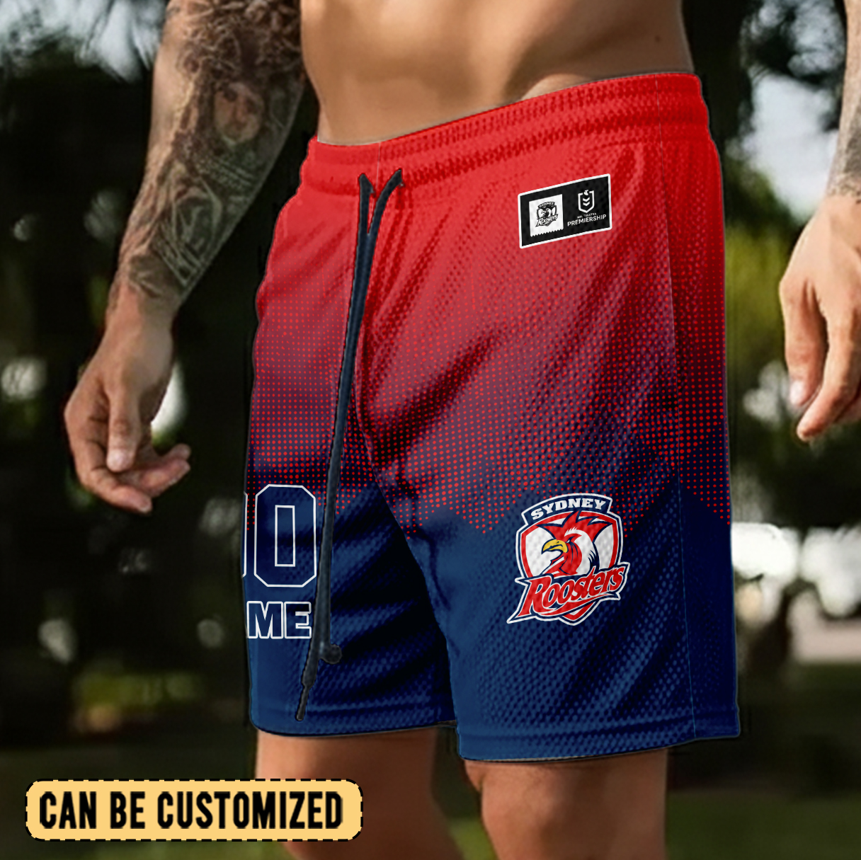 Auspiritmerch Sydney Roosters Personalized Short Pants Gift For Fans