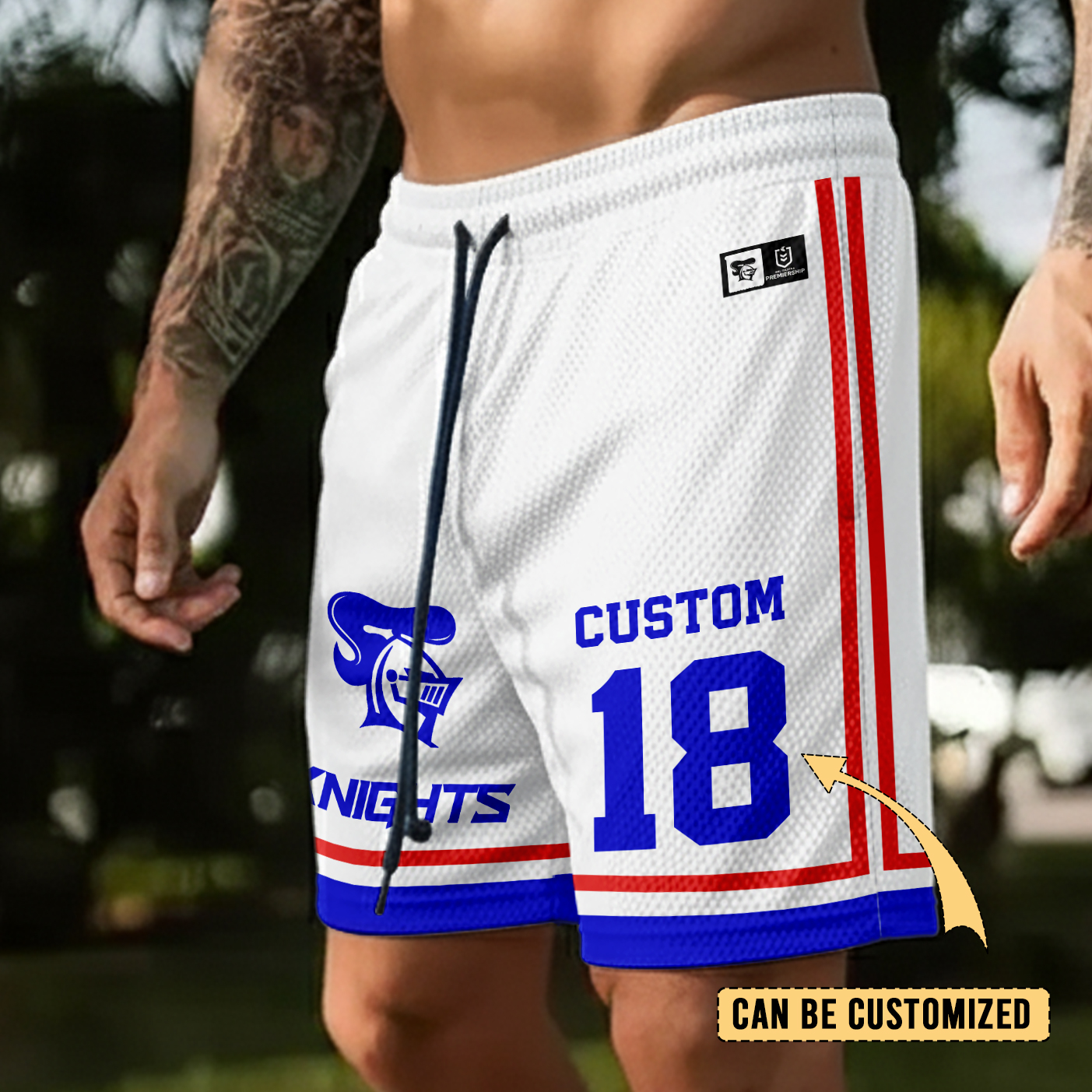 Auspiritmerch Newcastle Knights Personalized Short Pants Gift For Fans