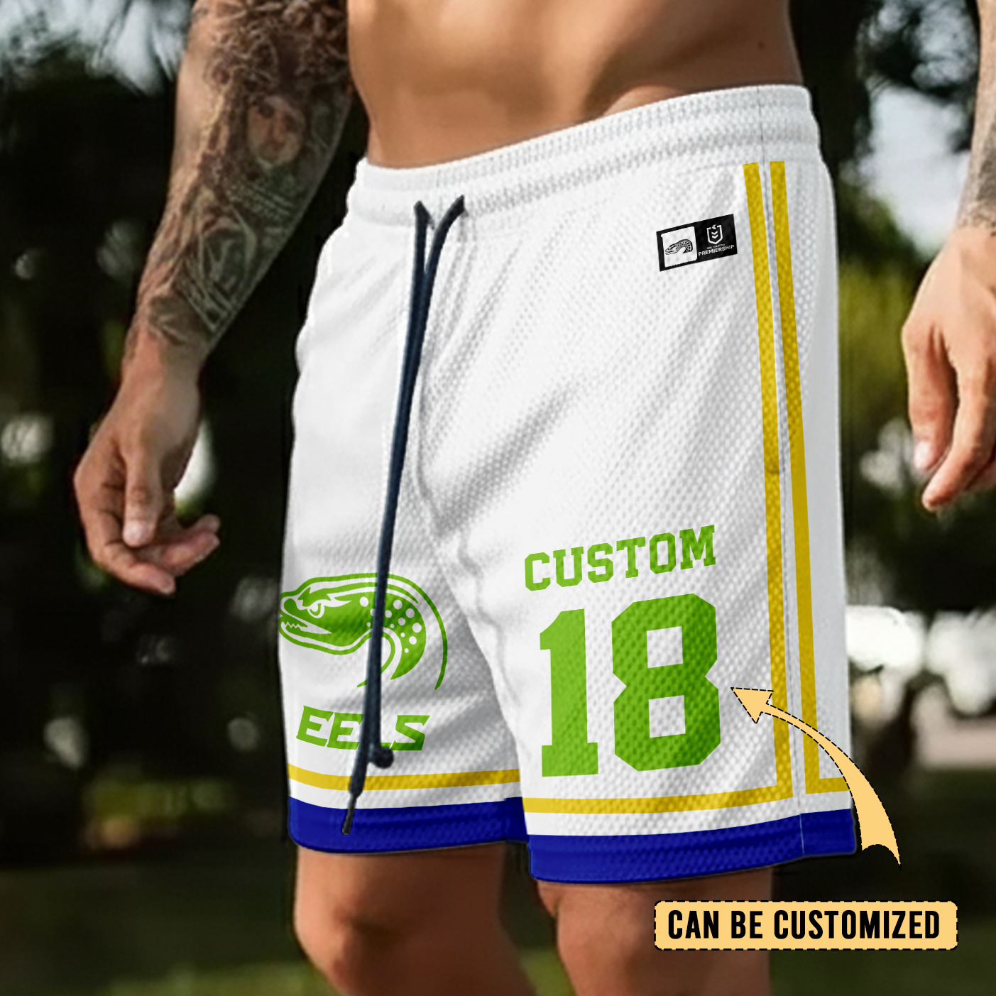 Auspiritmerch Parramatta Eels Personalized Short Pants Gift For Fans