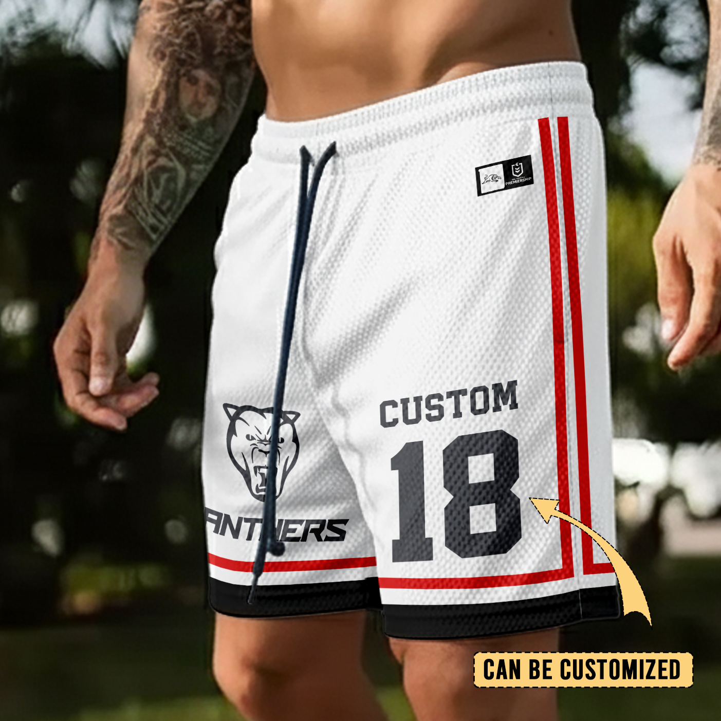 Auspiritmerch Penrith Panthers Personalized Short Pants Gift For Fans