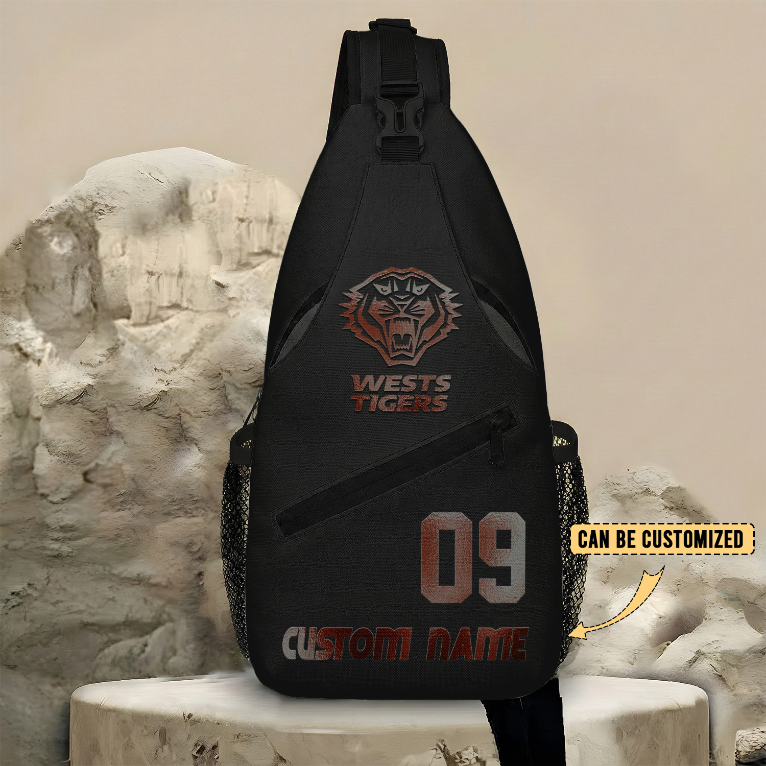 Auspiritmerch Wests Tigers Personalized Sling Bags Gift For Fans