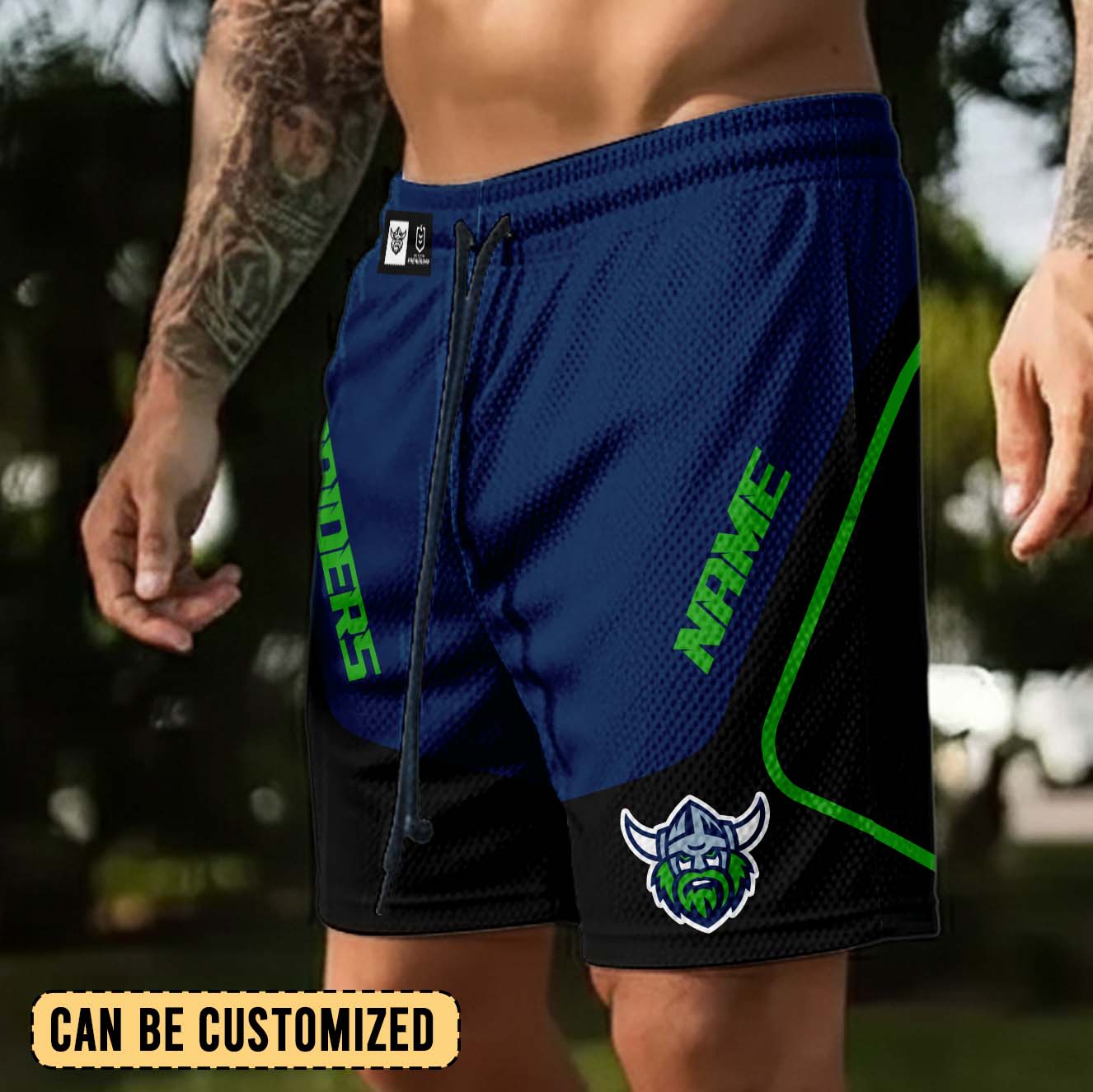 Auspiritmerch Canberra Raiders Personalized Short Pants Gift For Fans