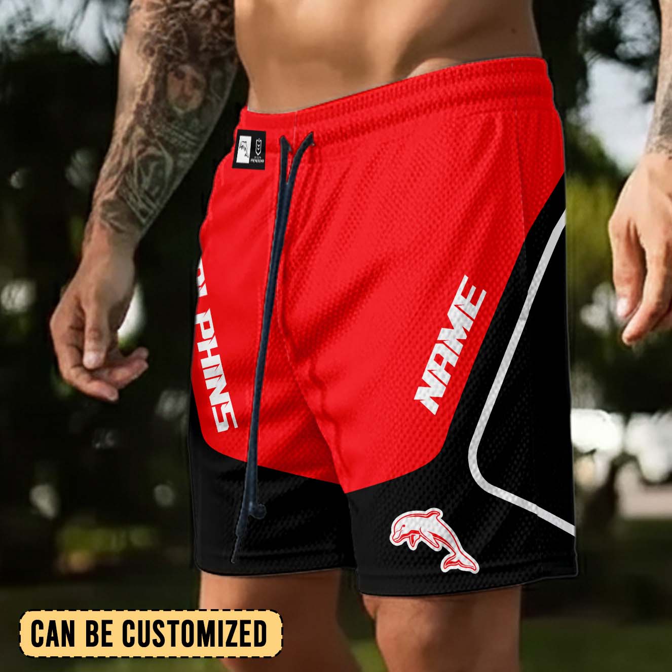 Auspiritmerch Dolphins Personalized Short Pants Gift For Fans