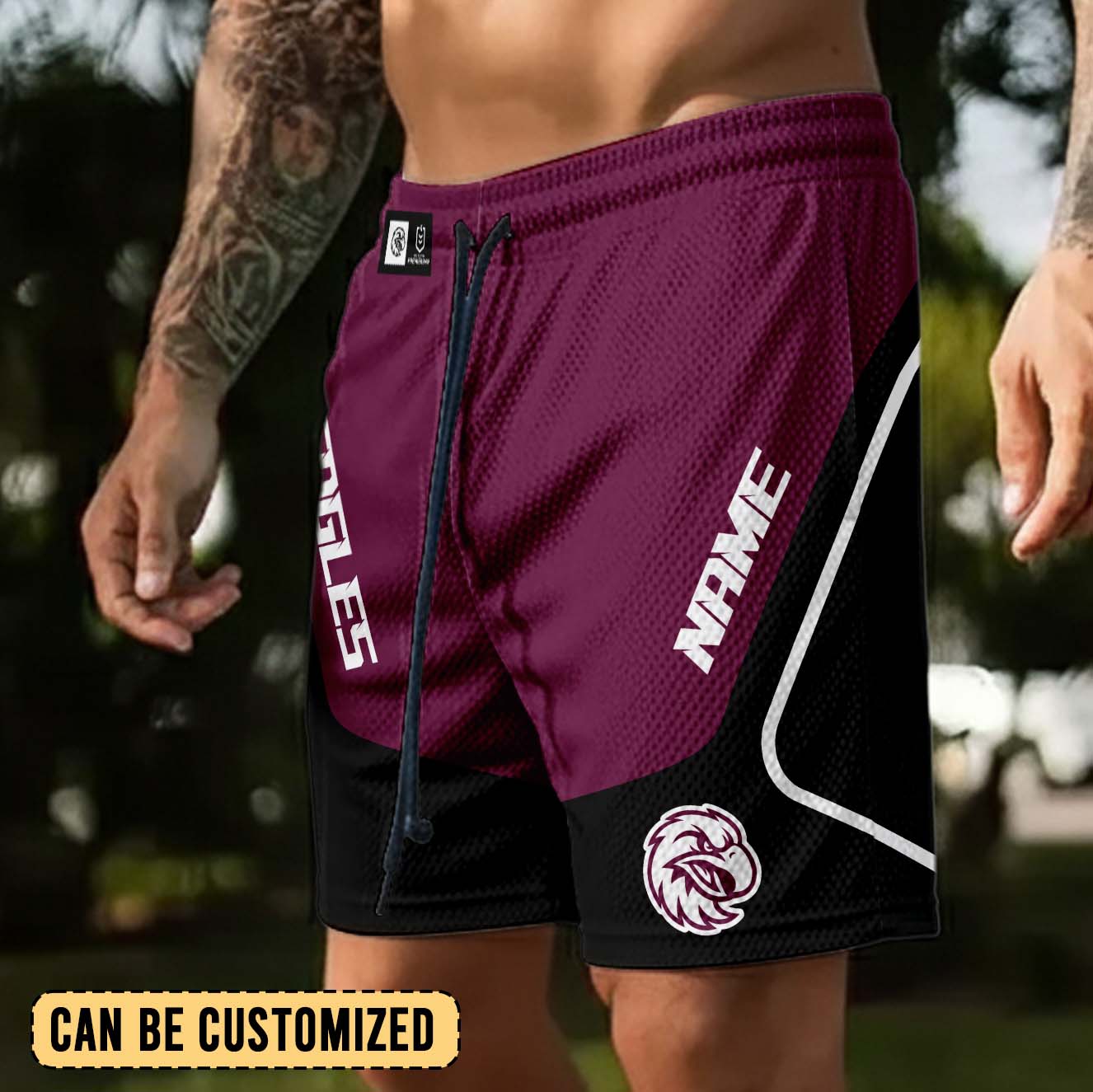 Auspiritmerch Manly Warringah Sea Eagles Personalized Short Pants Gift For Fans