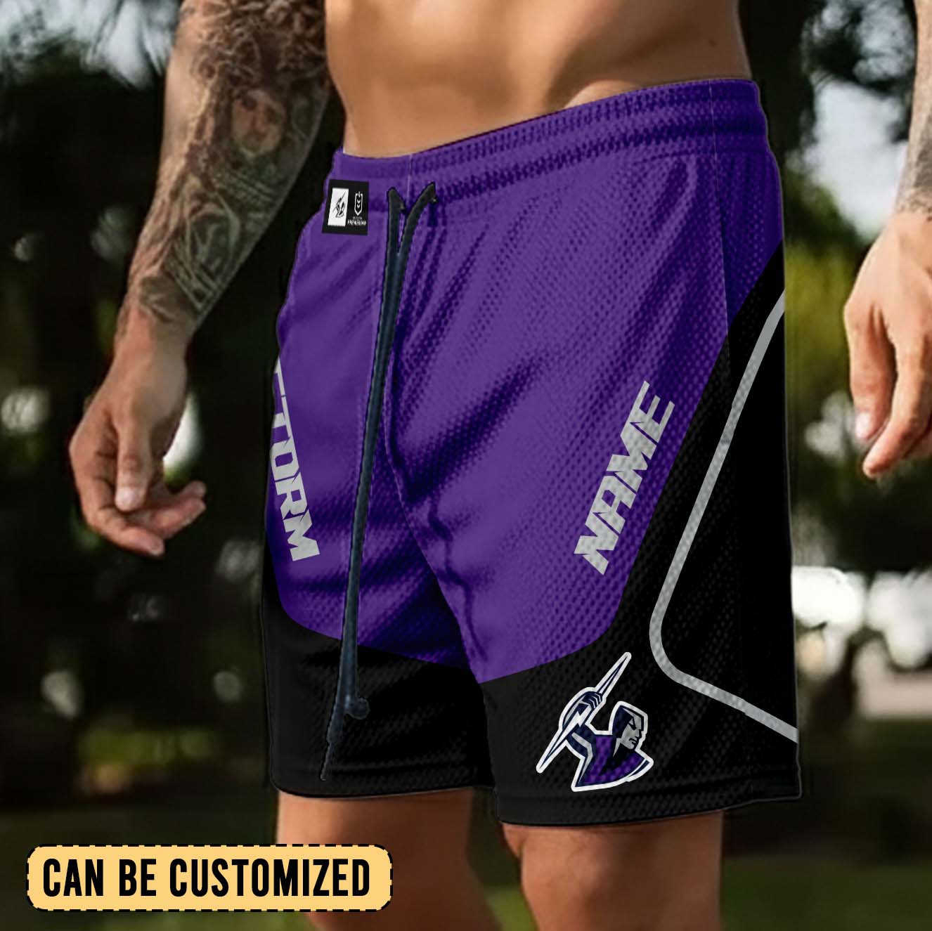 Auspiritmerch Melbourne Storm Personalized Short Pants Gift For Fans