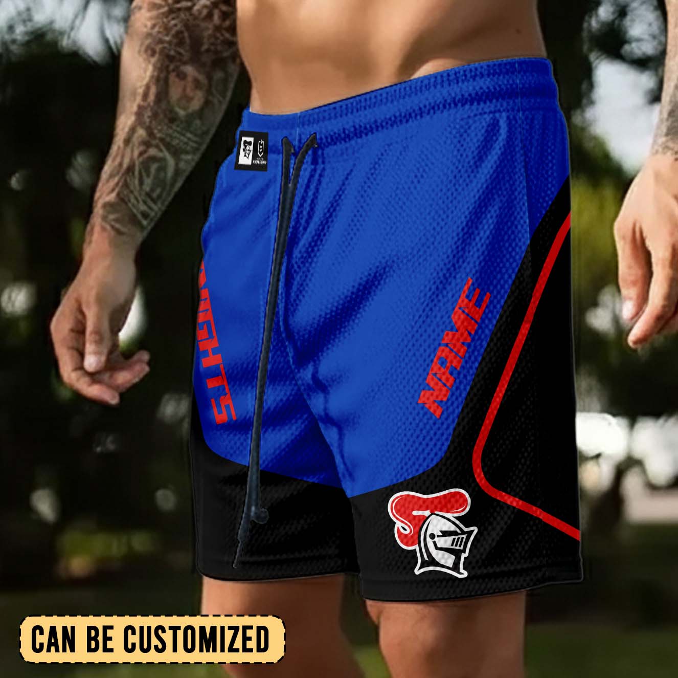 Auspiritmerch Newcastle Knights Personalized Short Pants Gift For Fans