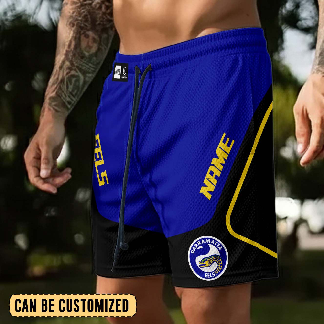 Auspiritmerch Parramatta Eels Personalized Short Pants Gift For Fans