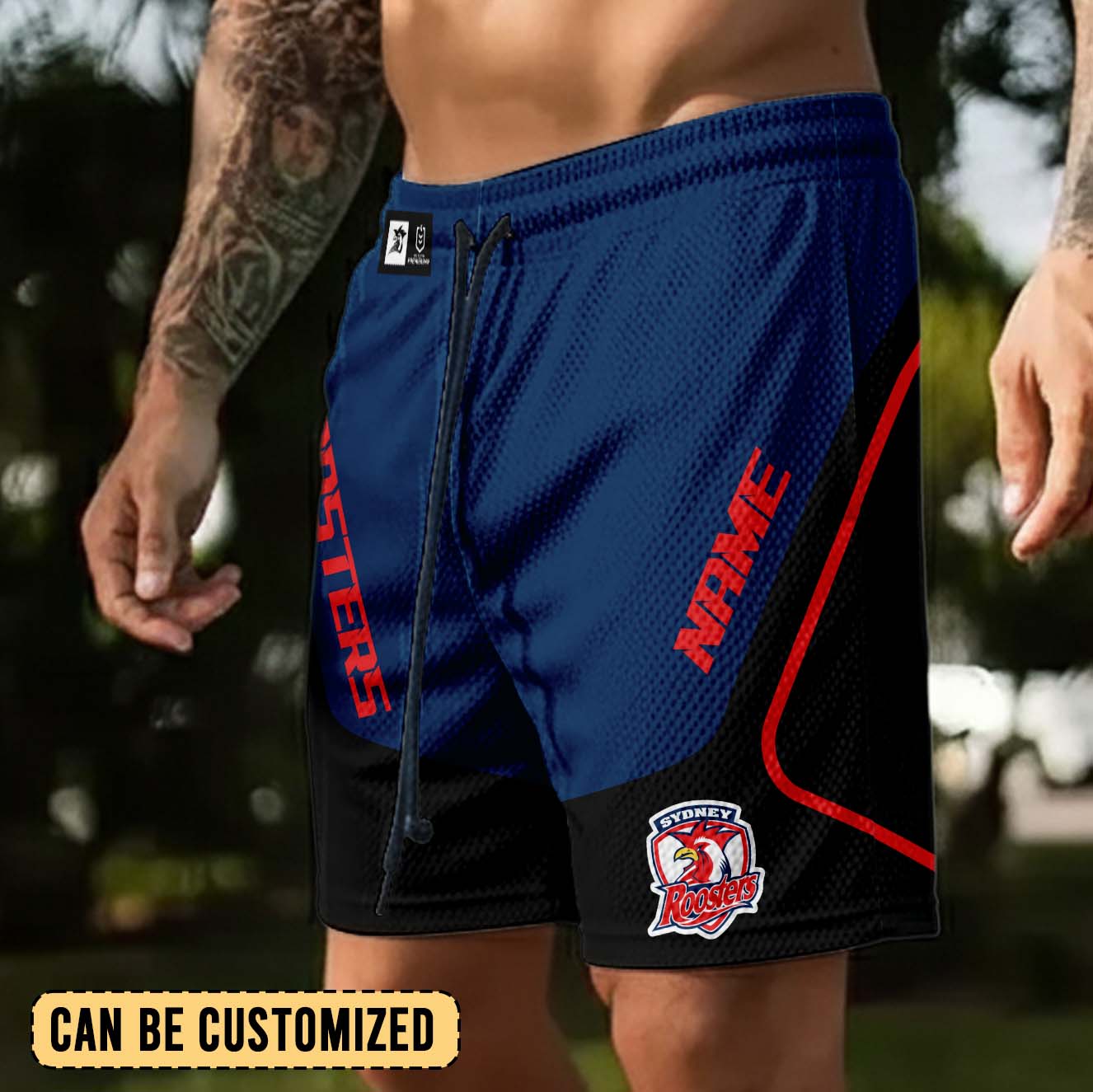 Auspiritmerch Sydney Roosters Personalized Short Pants Gift For Fans