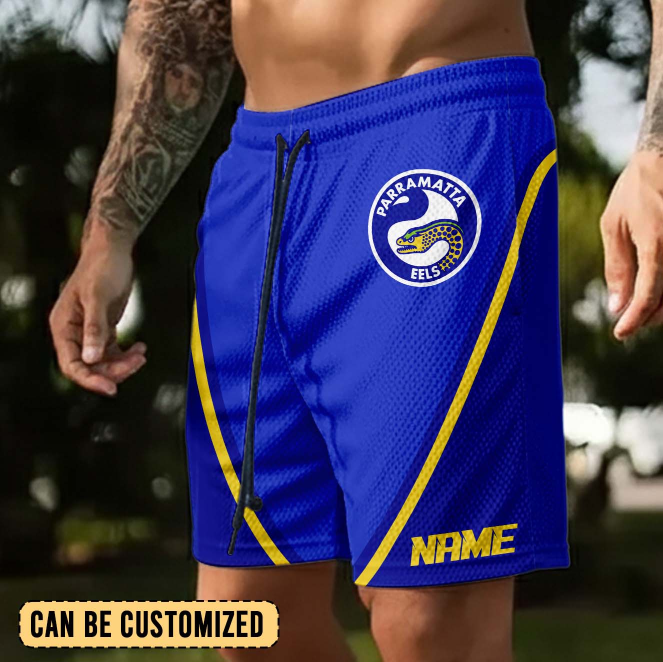 Auspiritmerch Parramatta Eels Personalized Short Pants Gift For Fans