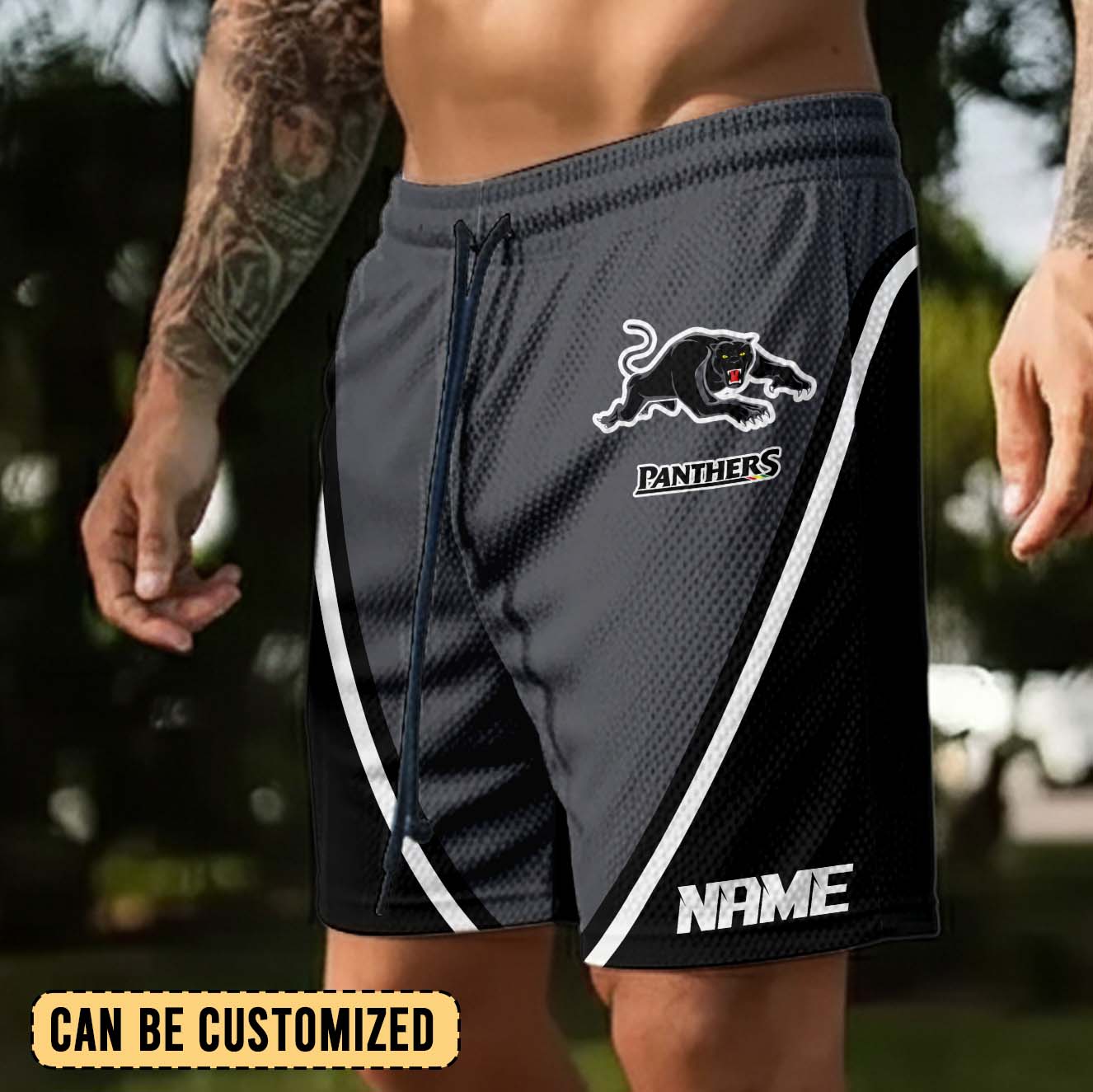 Auspiritmerch Penrith Panthers Personalized Short Pants Gift For Fans