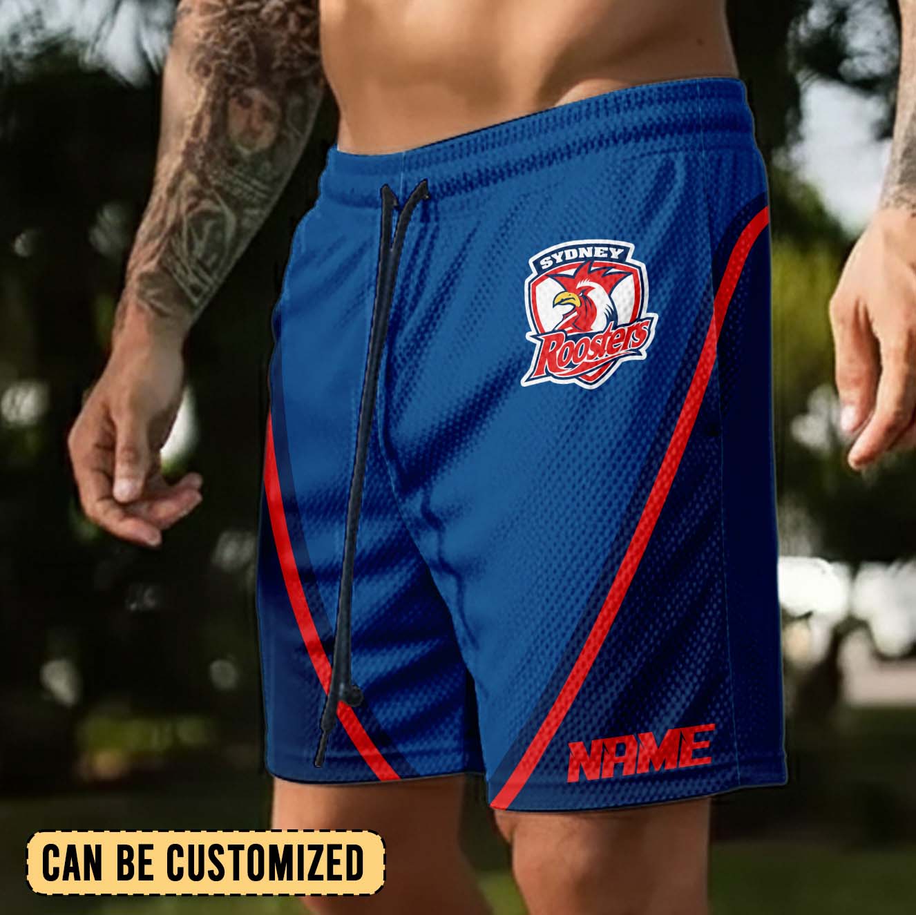 Auspiritmerch Sydney Roosters Personalized Short Pants Gift For Fans