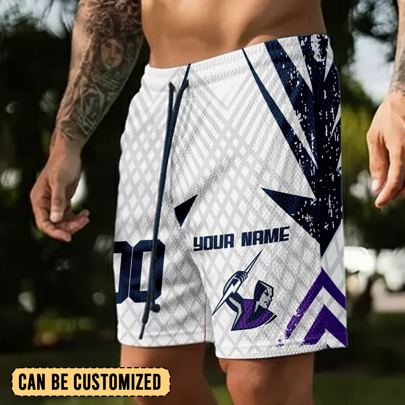 Auspiritmerch Melbourne Storm Personalized Short Pants Gift For Fans