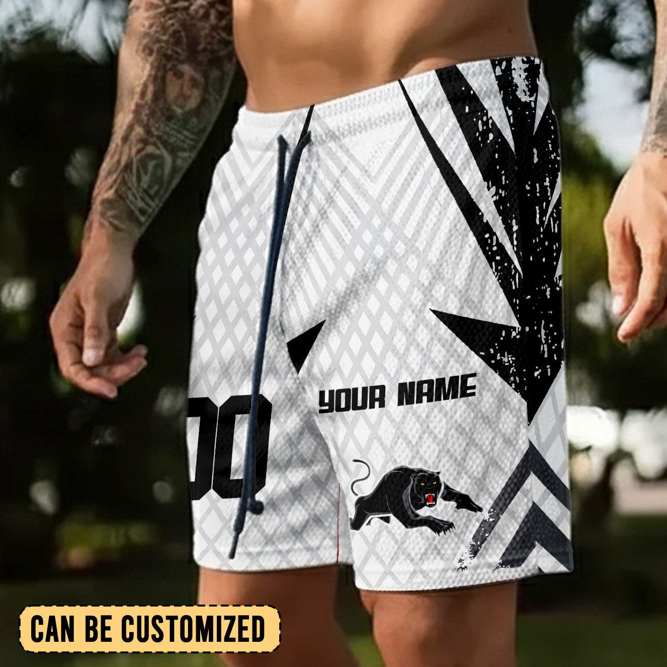 Auspiritmerch Penrith Panthers Personalized Short Pants Gift For Fans