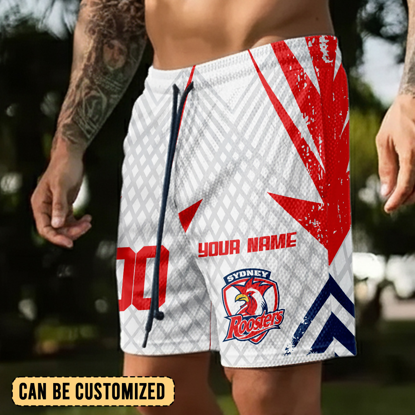 Auspiritmerch Sydney Roosters Personalized Short Pants Gift For Fans