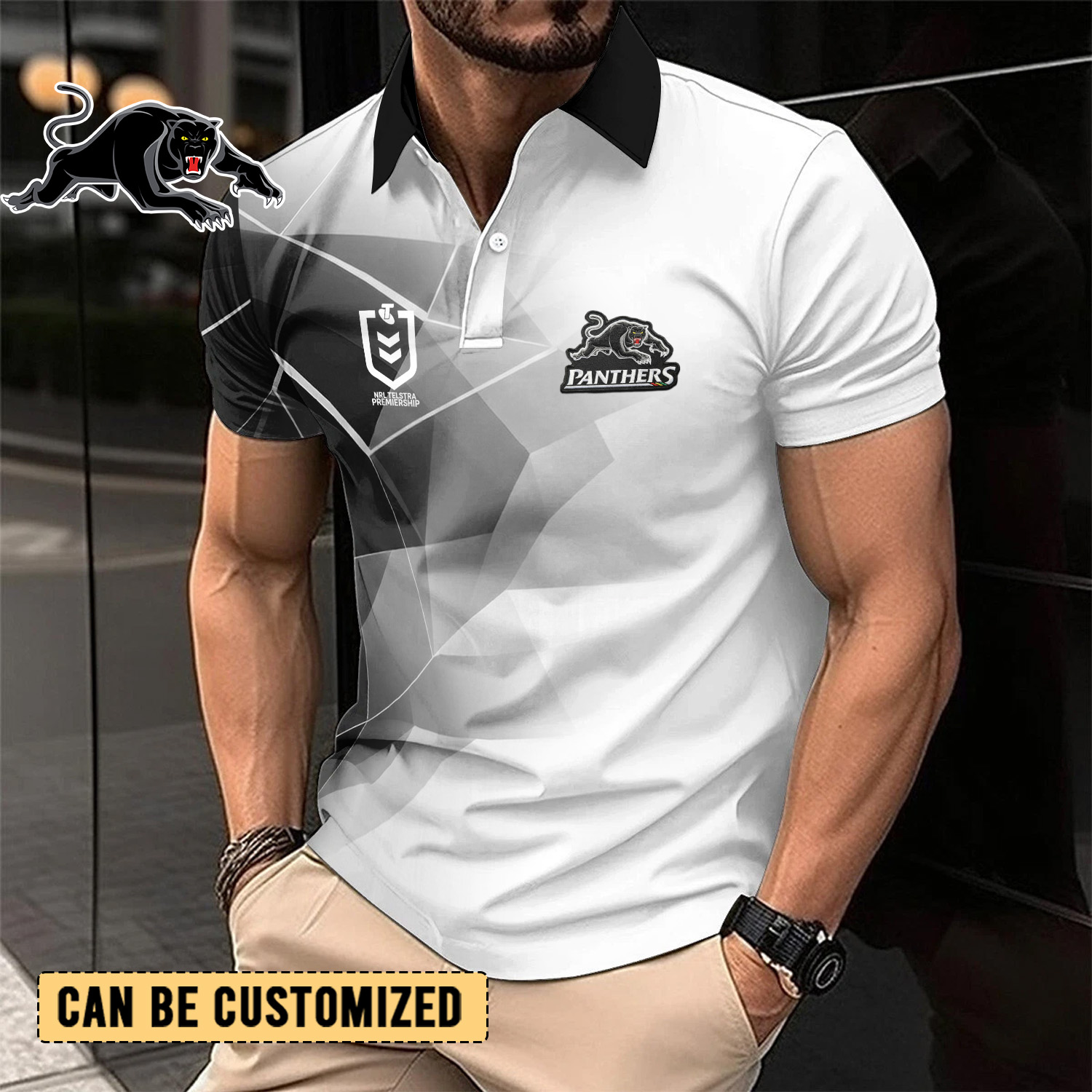 Auspiritmerch Penrith Panthers Personalized Polo Shirt Gift For Fans