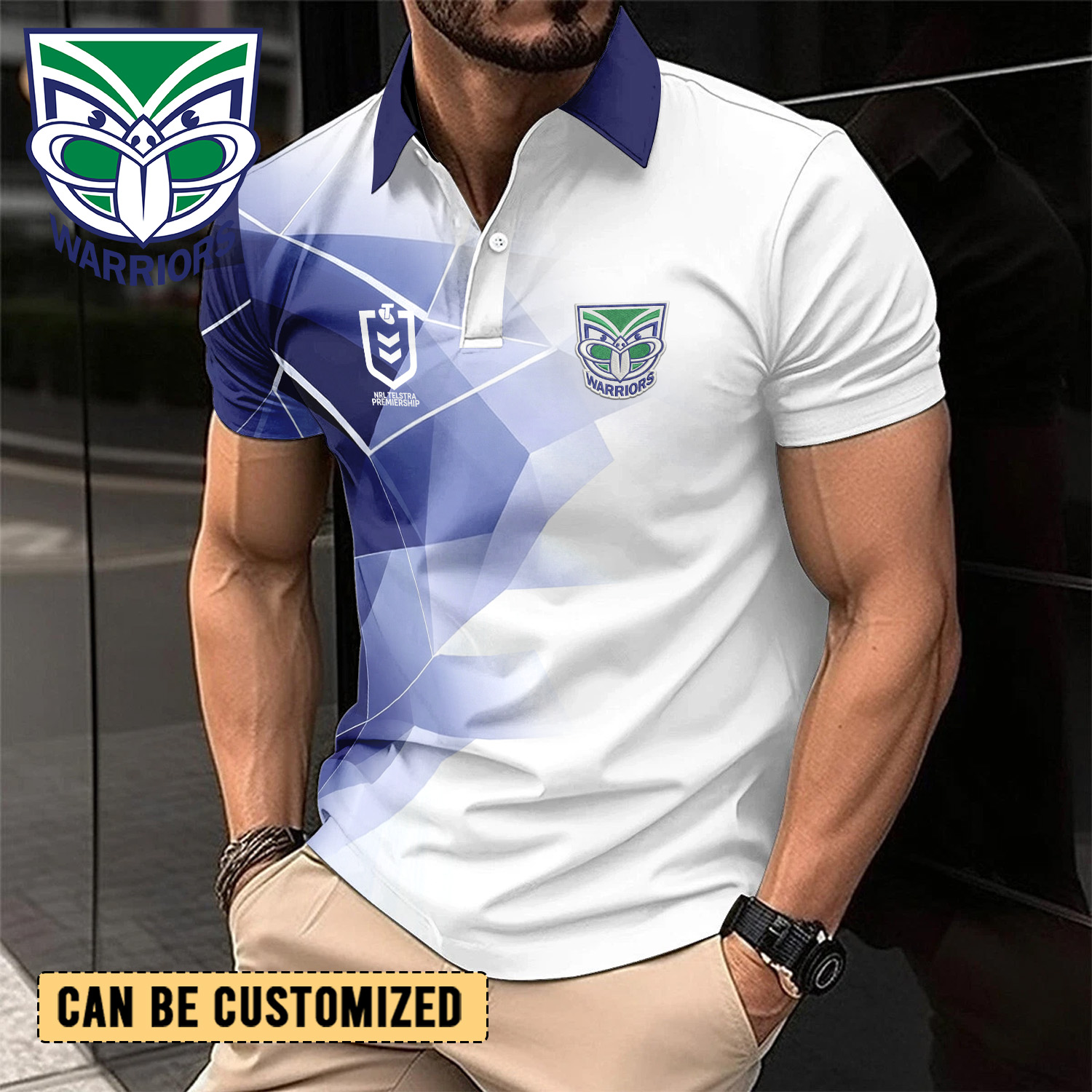 Auspiritmerch New Zealand Warriors Personalized Polo Shirt Gift For Fans