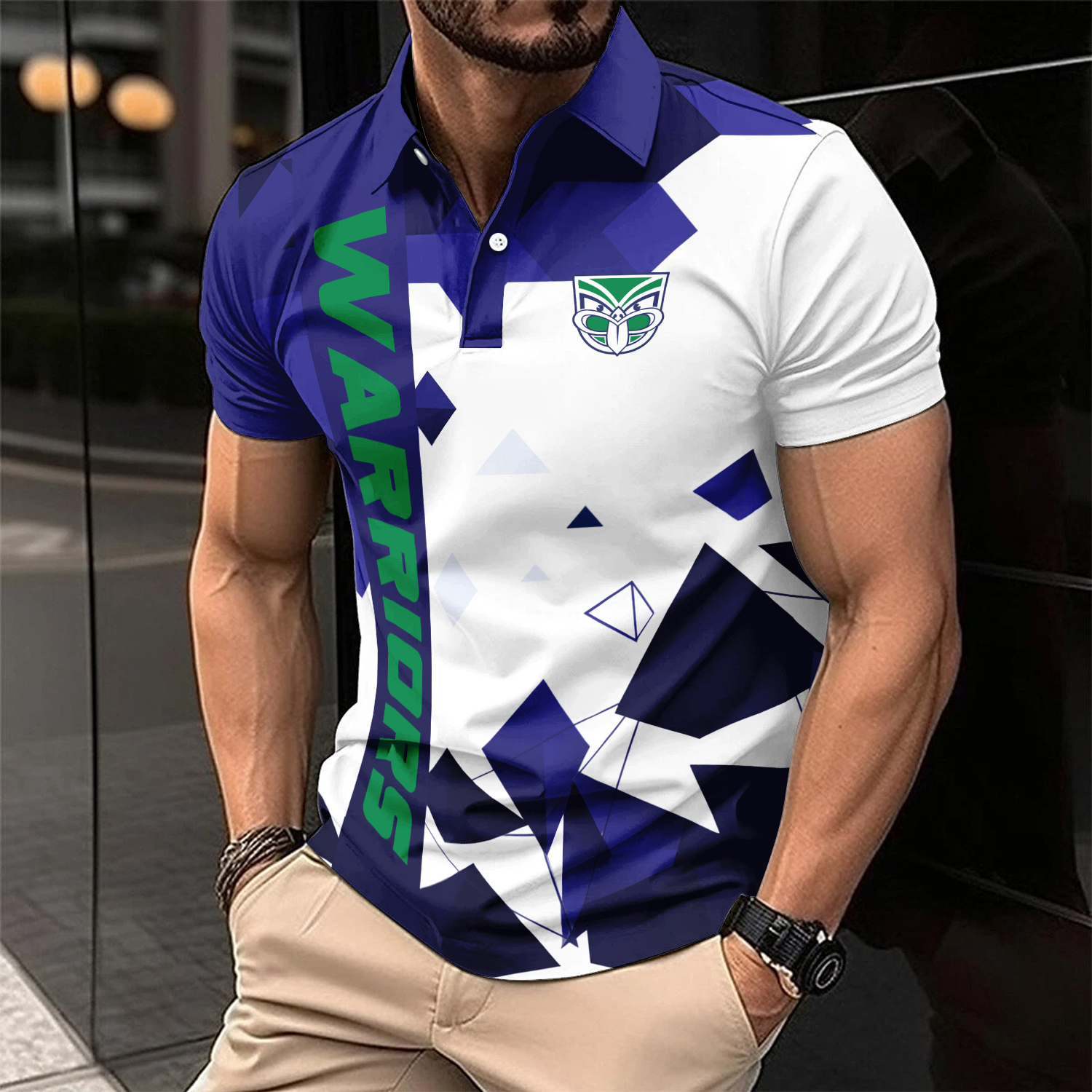 Auspiritmerch New Zealand Warriors Personalized Polo Shirt Gift For Fans