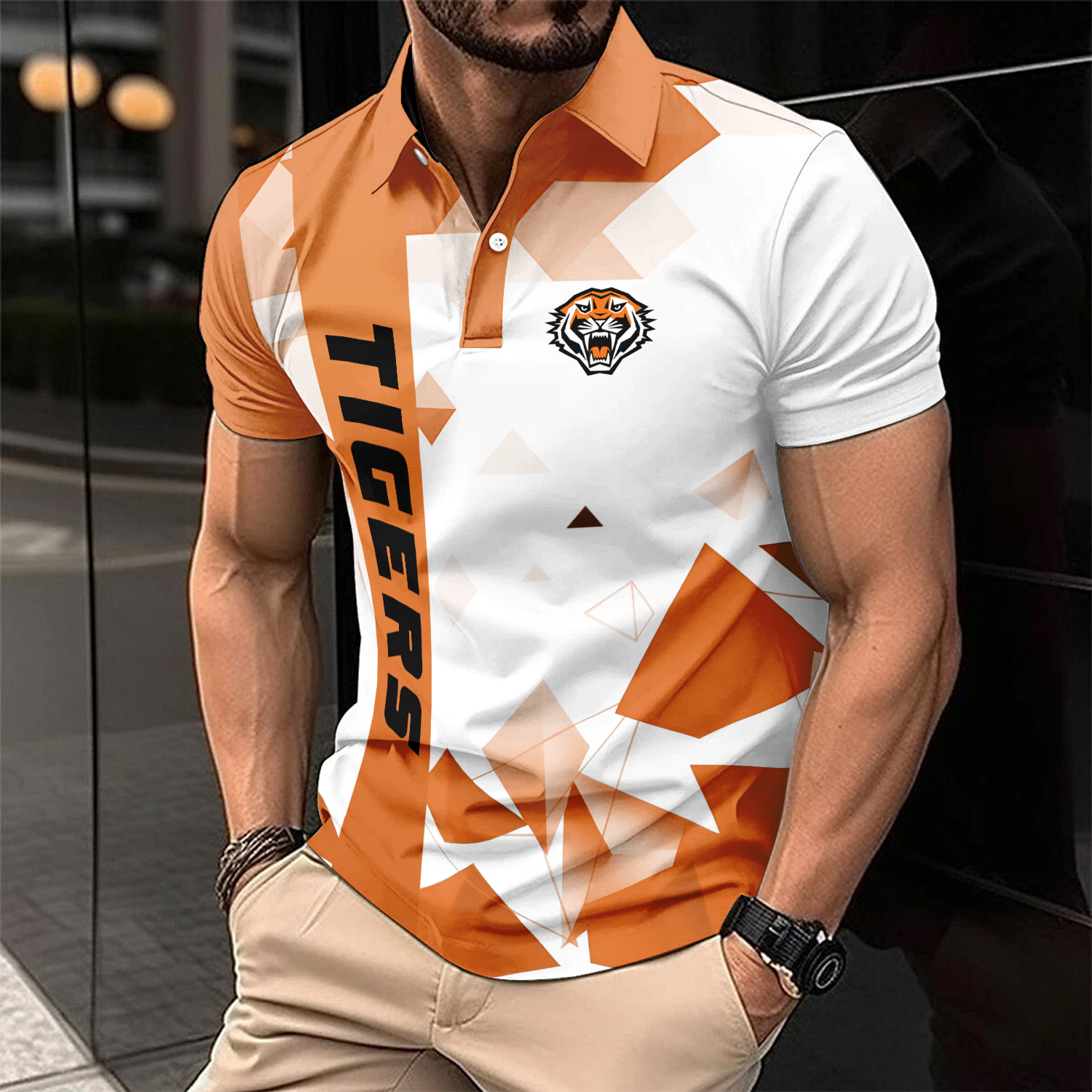 Auspiritmerch Wests Tigers Personalized Polo Shirt Gift For Fans