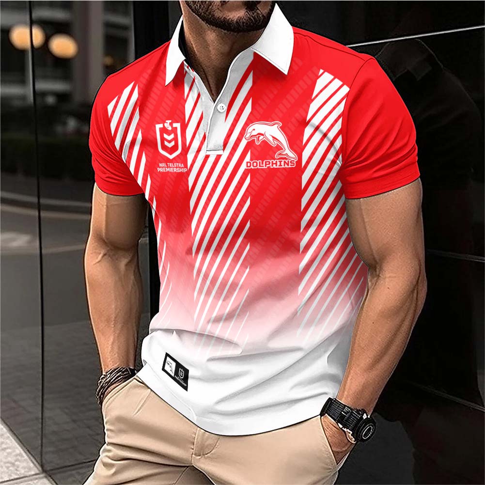Auspiritmerch Dolphins Personalized Polo Shirt Gift For Fans