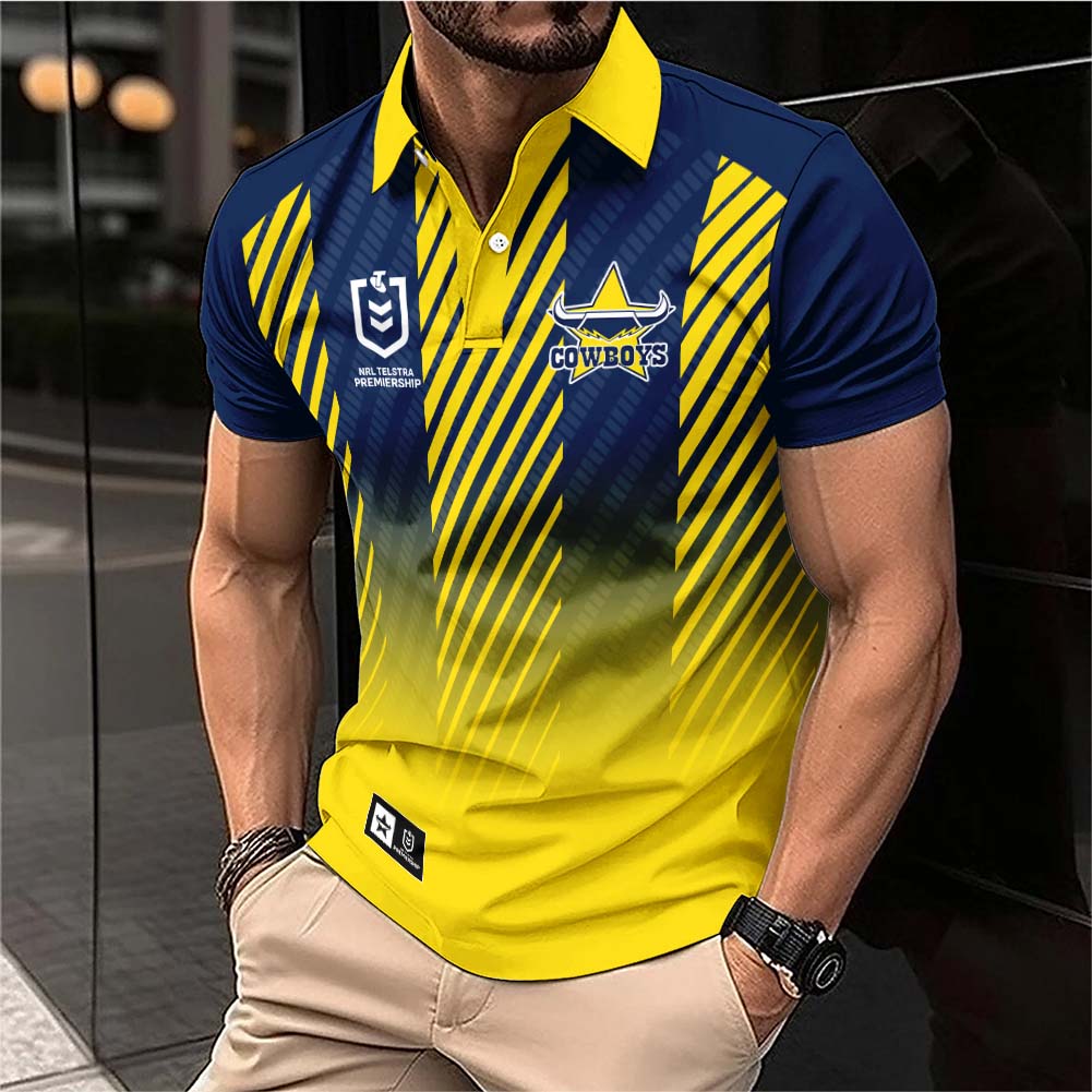 Auspiritmerch North Queensland Cowboys Personalized Polo Shirt Gift For Fans