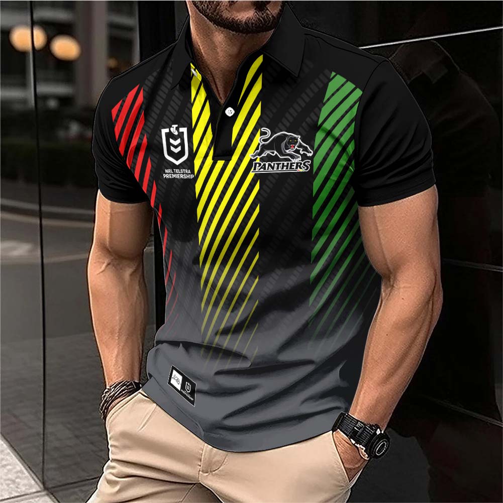 Auspiritmerch Penrith Panthers Personalized Polo Shirt Gift For Fans