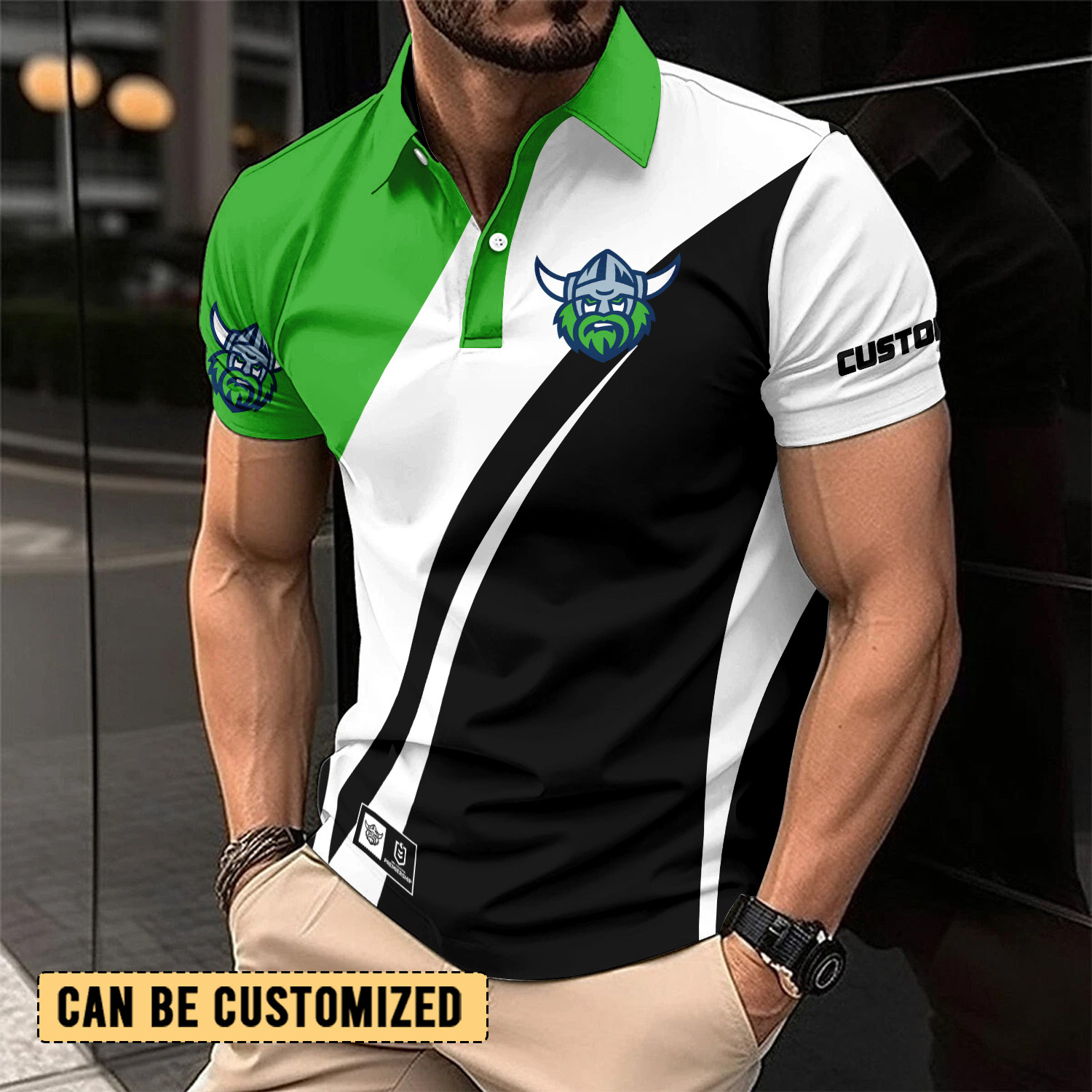 Auspiritmerch Canberra Raiders Personalized Polo Shirt Gift For Fans