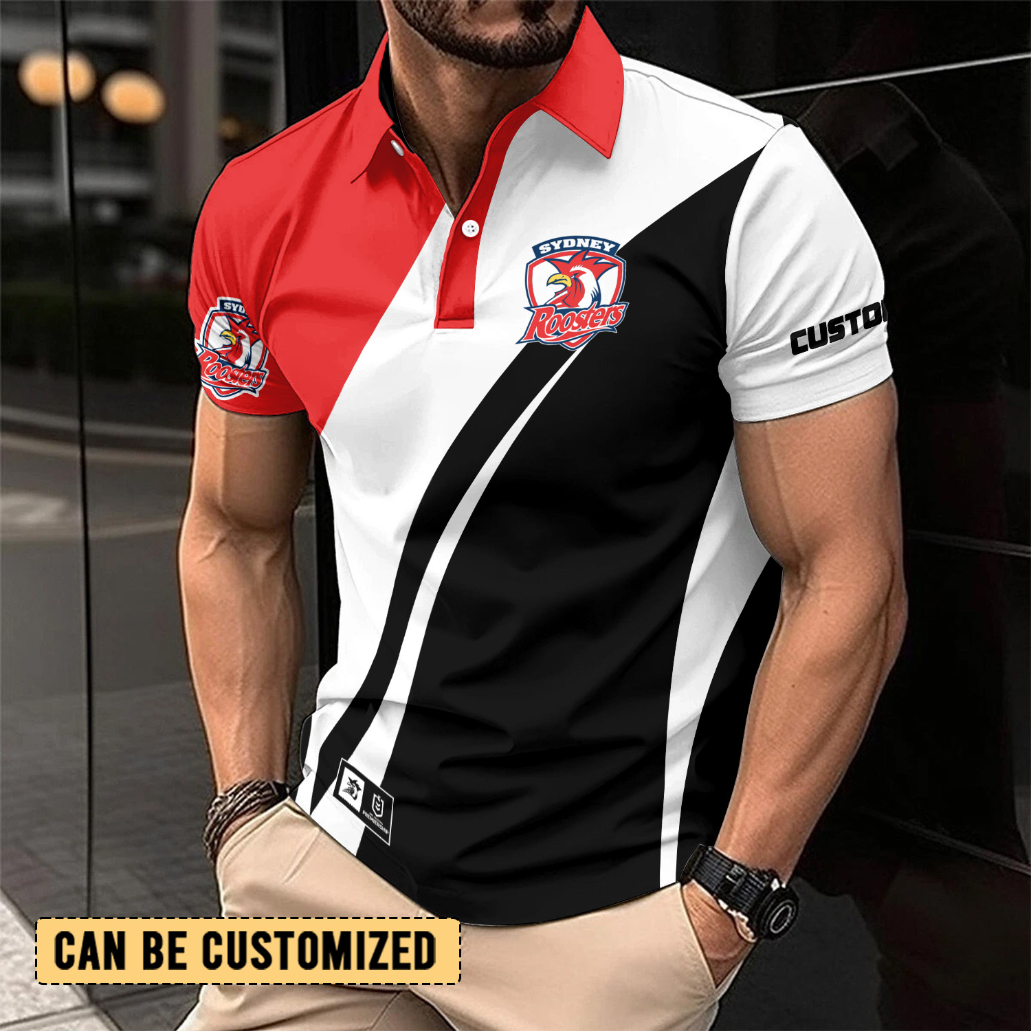 Auspiritmerch Sydney Roosters Personalized Polo Shirt Gift For Fans