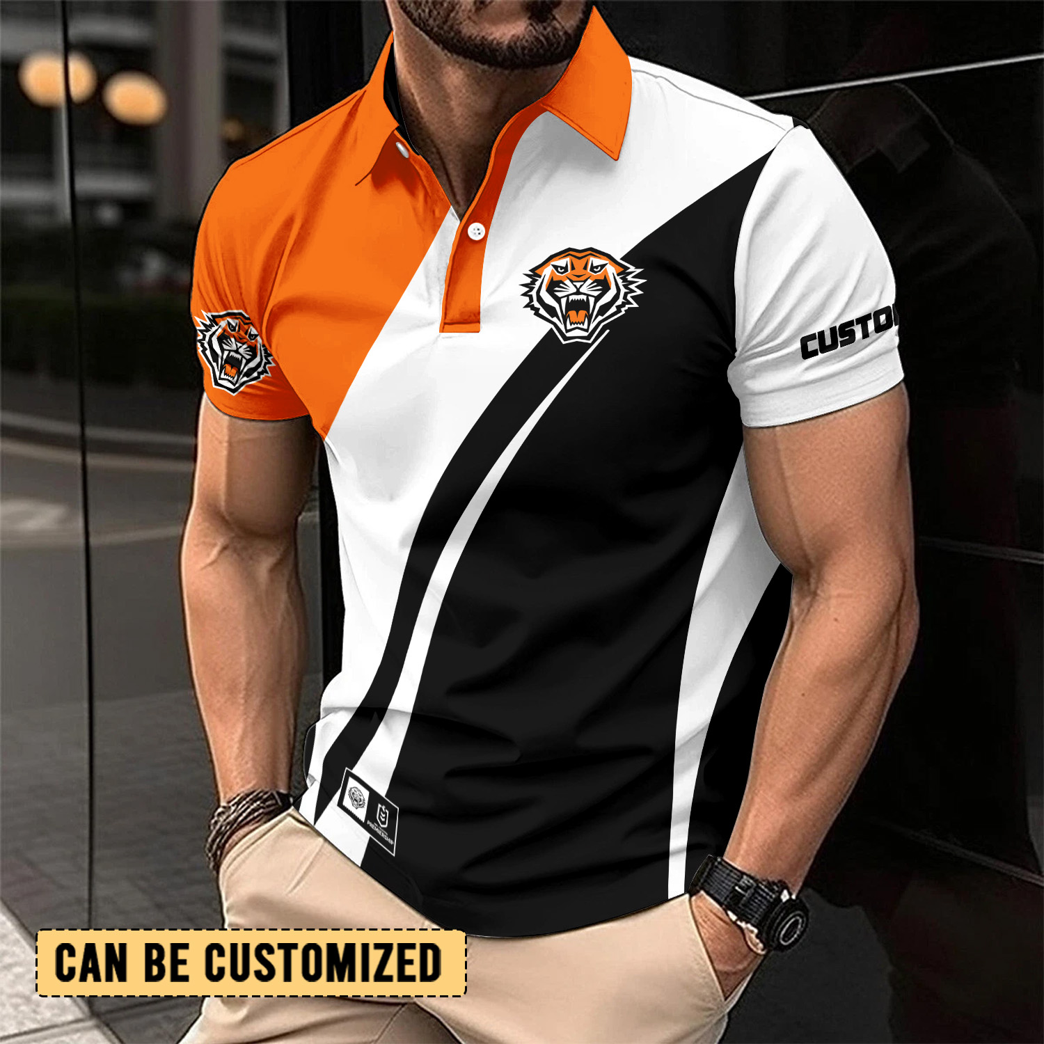 Auspiritmerch Wests Tigers Personalized Polo Shirt Gift For Fans
