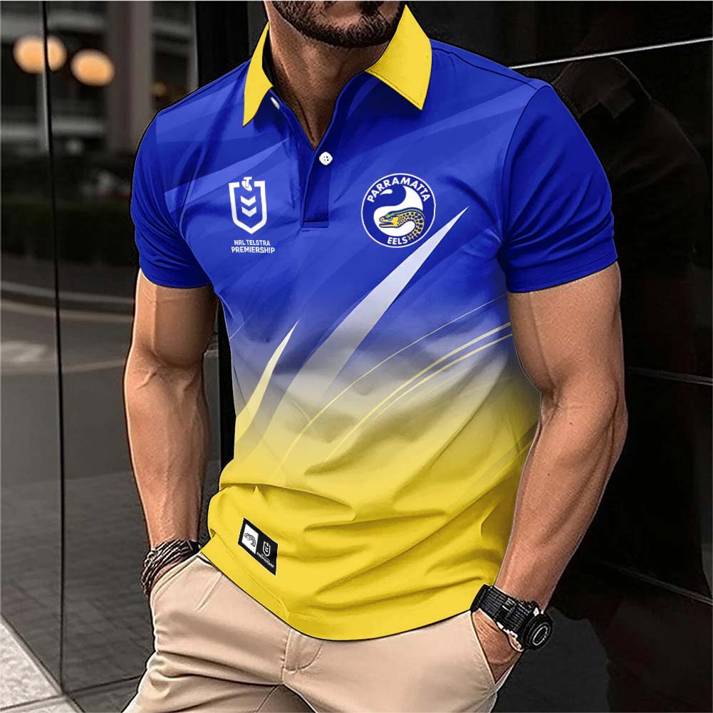 Auspiritmerch Parramatta Eels Personalized Polo Shirt Gift For Fans