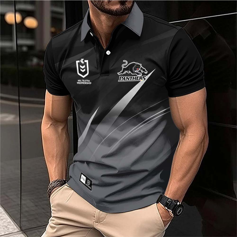 Auspiritmerch Penrith Panthers Personalized Polo Shirt Gift For Fans