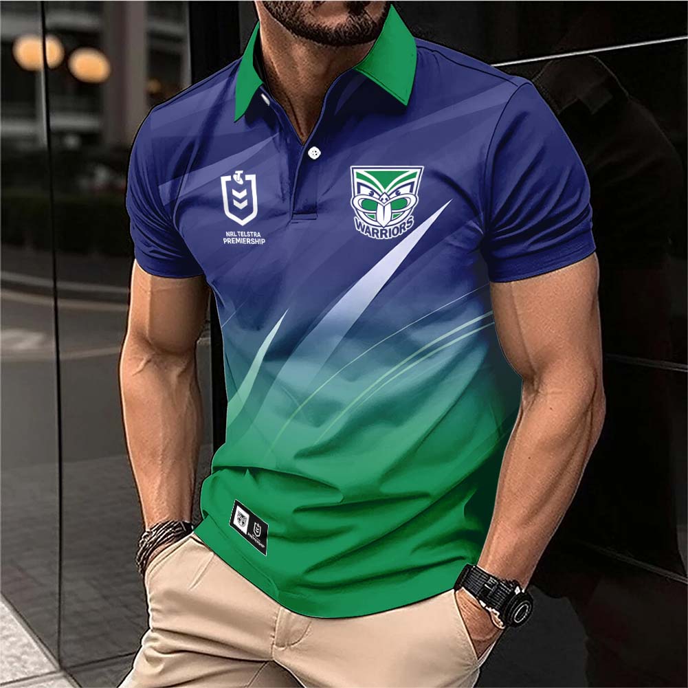 Auspiritmerch New Zealand Warriors Personalized Polo Shirt Gift For Fans
