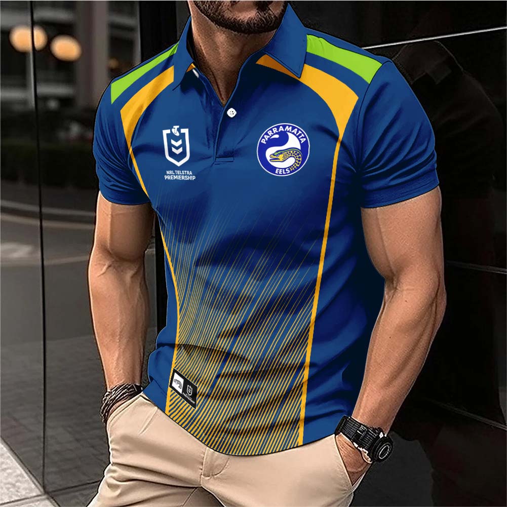 Auspiritmerch Parramatta Eels Personalized Polo Shirt Gift For Fans