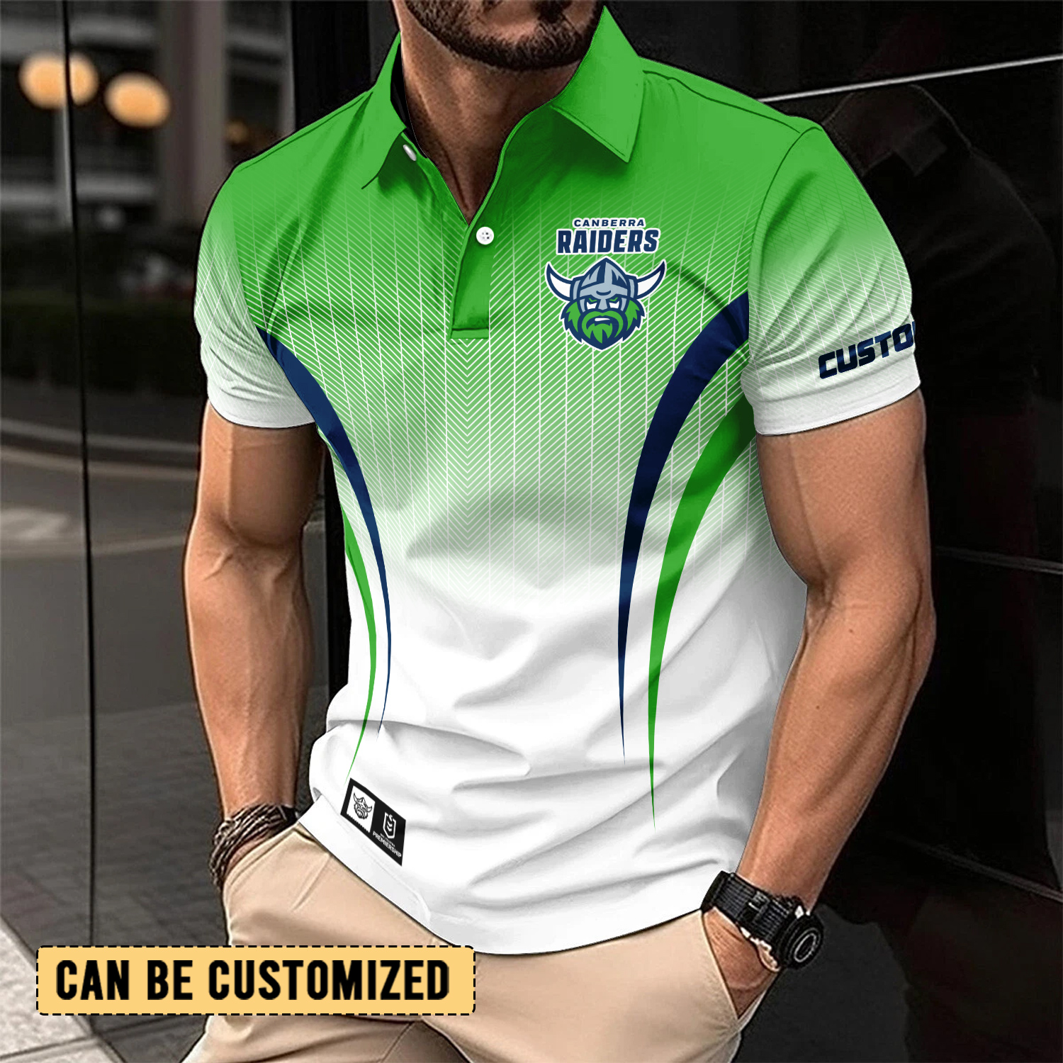 Auspiritmerch Canberra Raiders Personalized Polo Shirt Gift For Fans