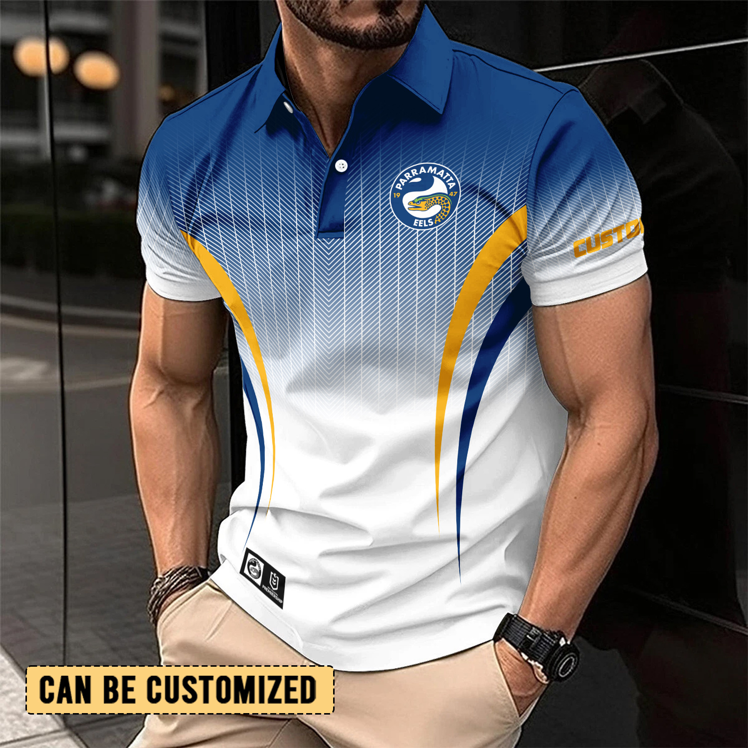 Auspiritmerch Parramatta Eels Personalized Polo Shirt Gift For Fans